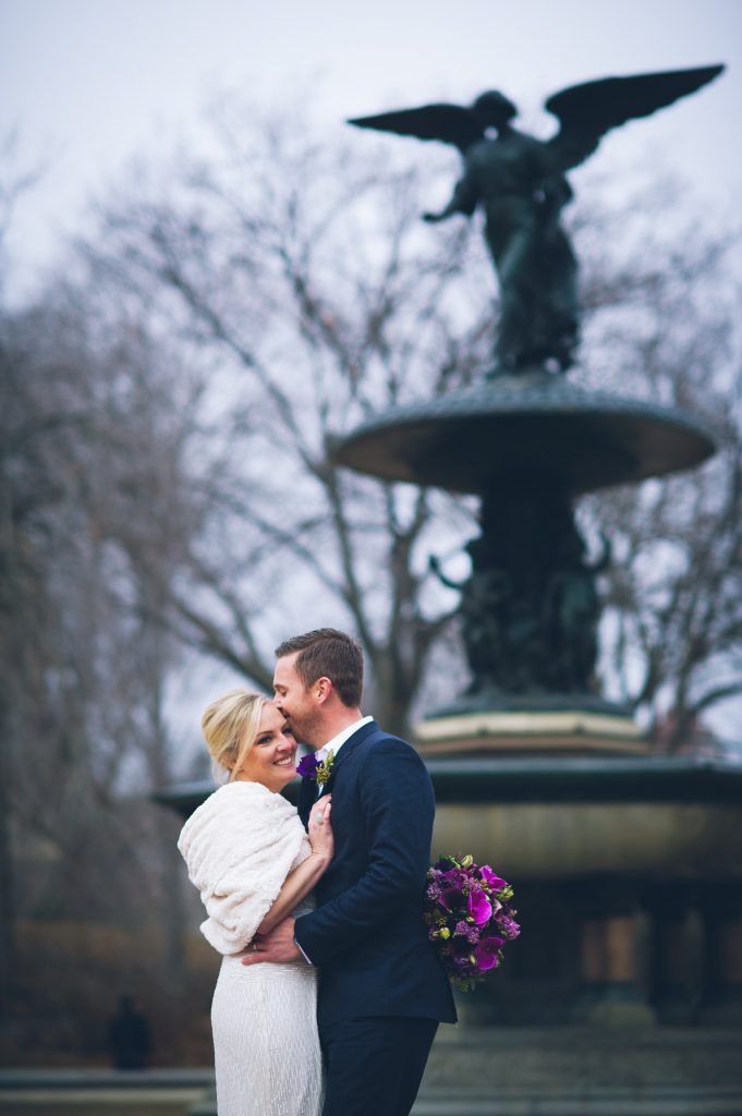 Bethesda Terrace Elopement A New York Central Park Wedding