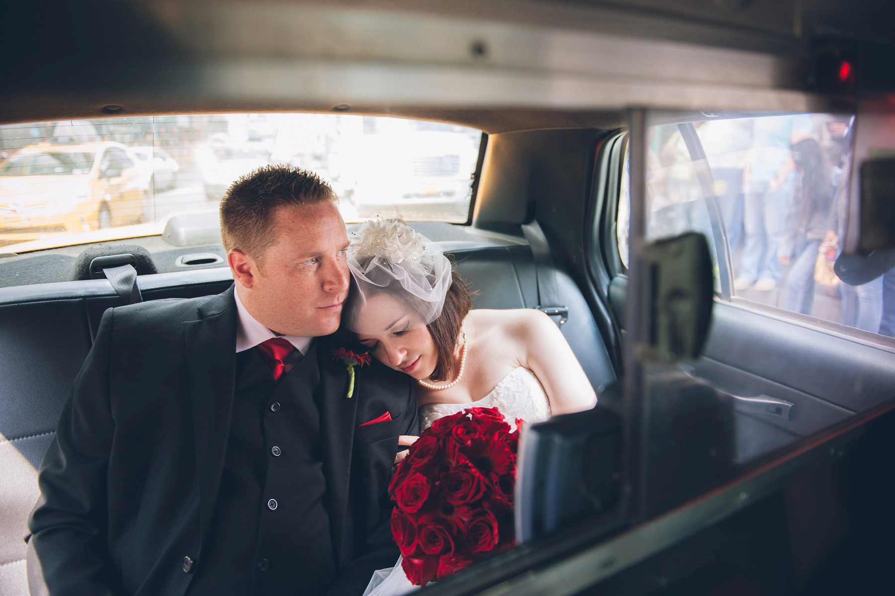 elope in new york, heiraten in new york, taxi cab
