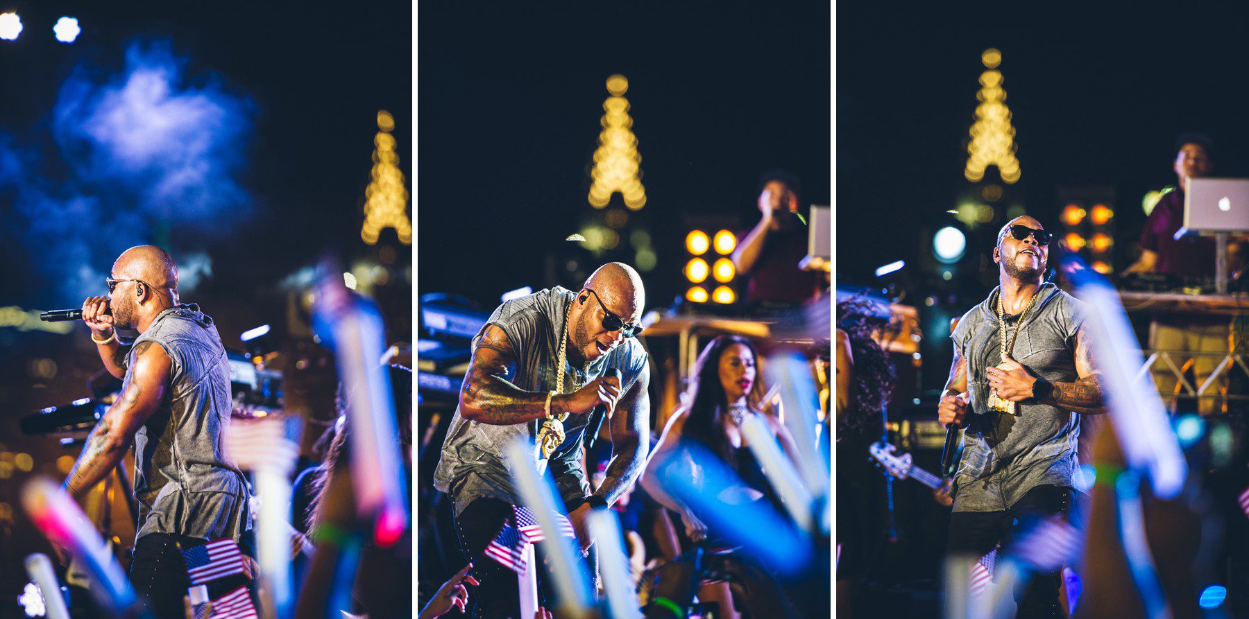 Flo Rida for 4th of July Firework concert
