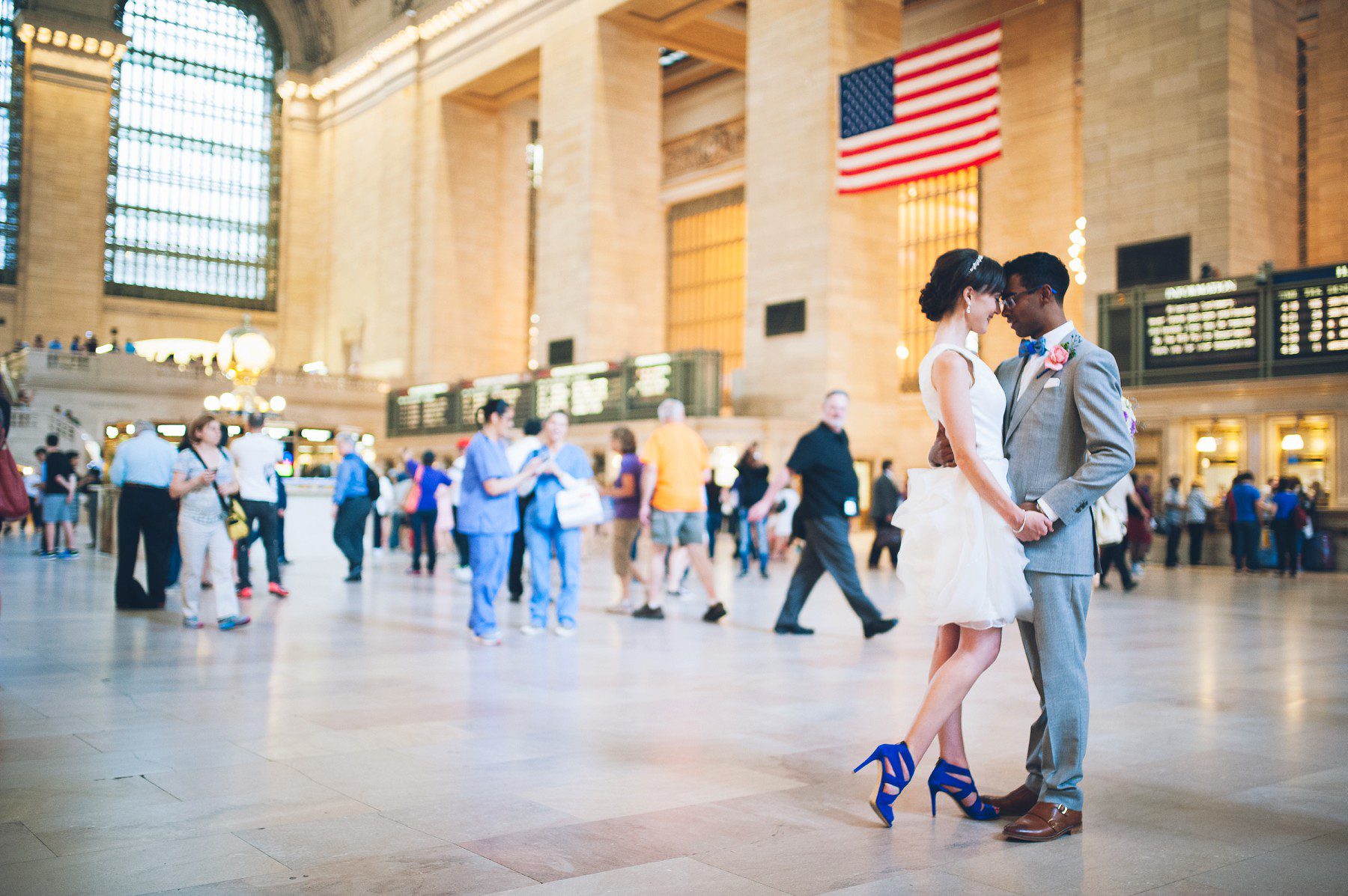 Grand Central Terminal elopement hochzeit