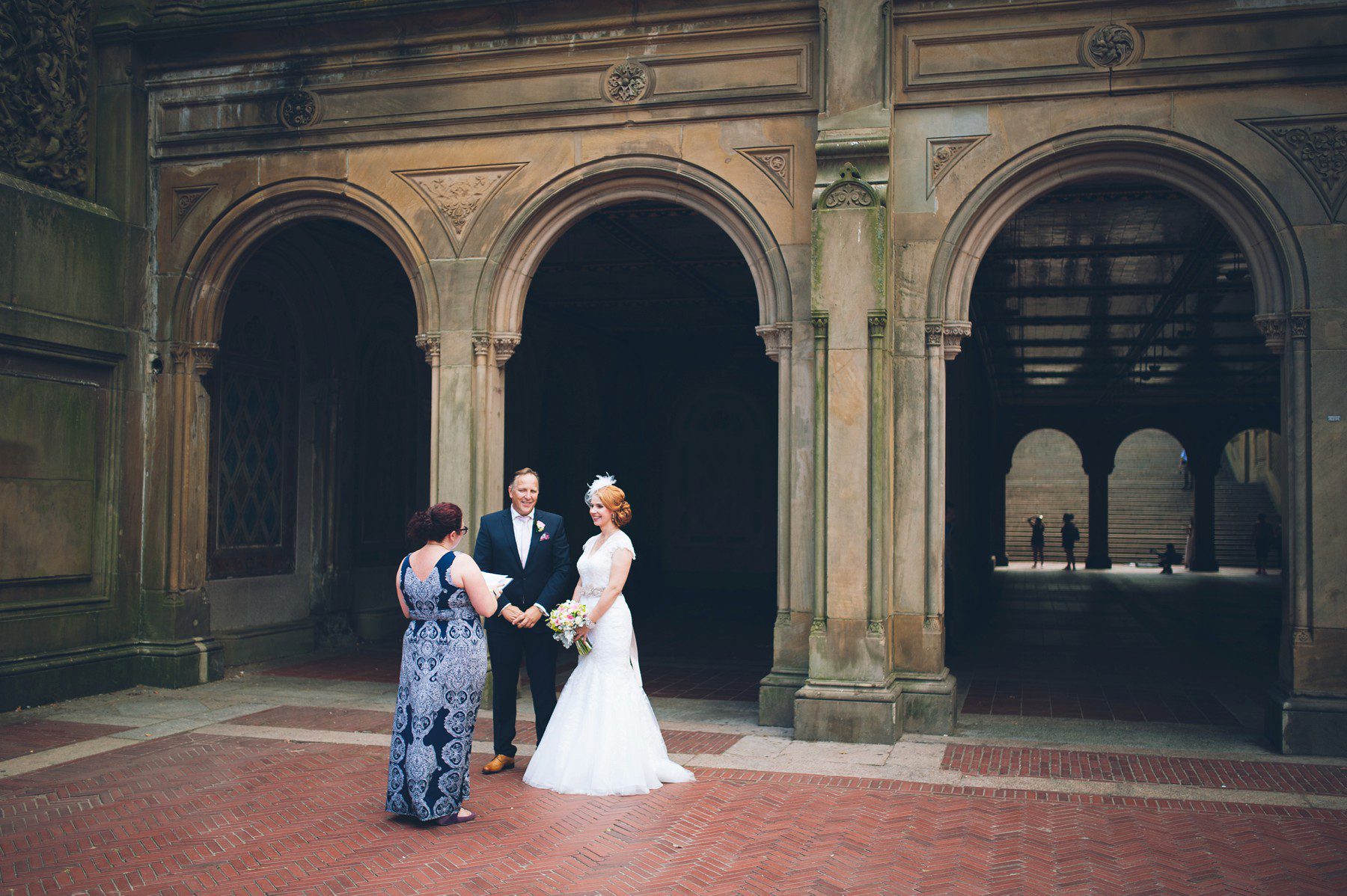 New York Officiant at Bethesda Terrace