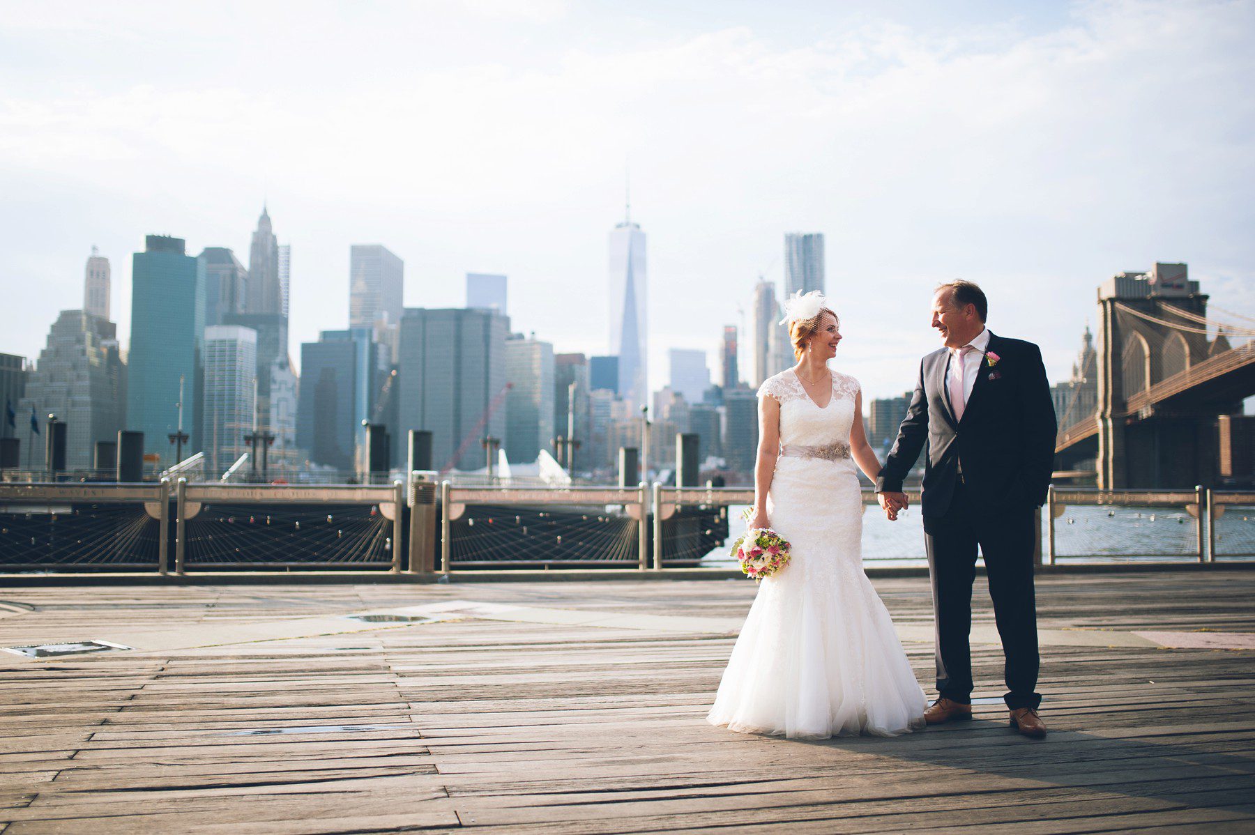 Brooklyn Bridge Park elopement in Dumbo
