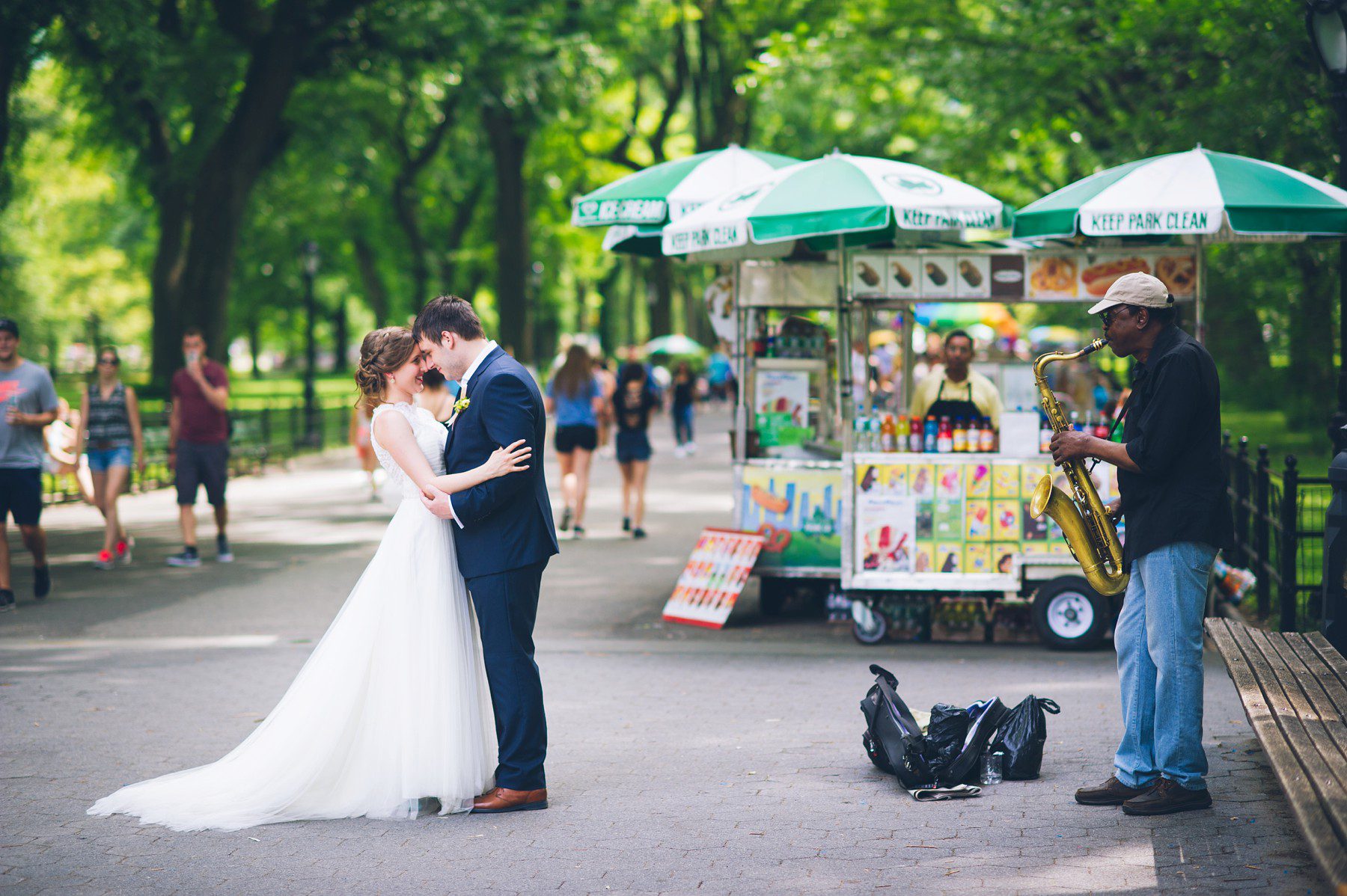 The Mall and Literary Walk Elopement