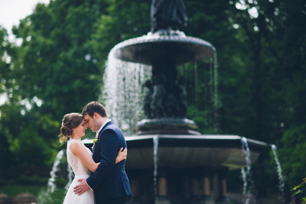 Bethesda Fountain Elopement