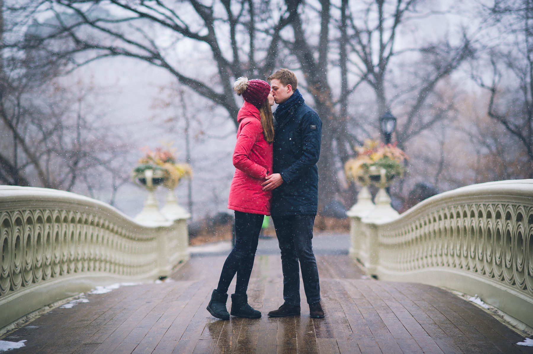 Central Park Surprise Proposal Hochzeitsantrag