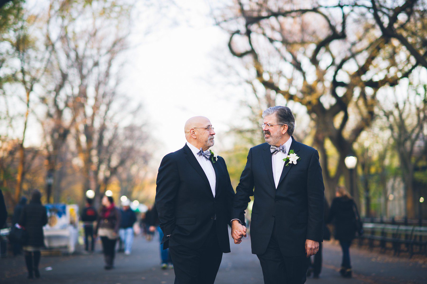 marriage equality wedding in central park