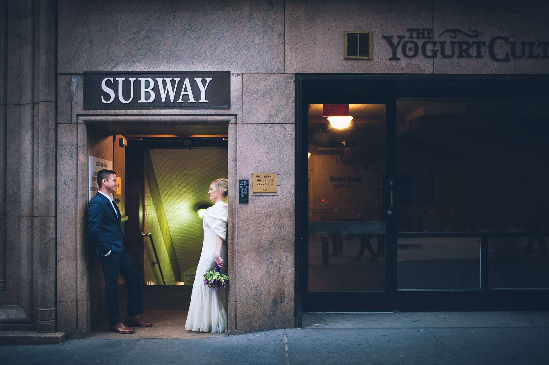 Grand Central Elopement and Wedding