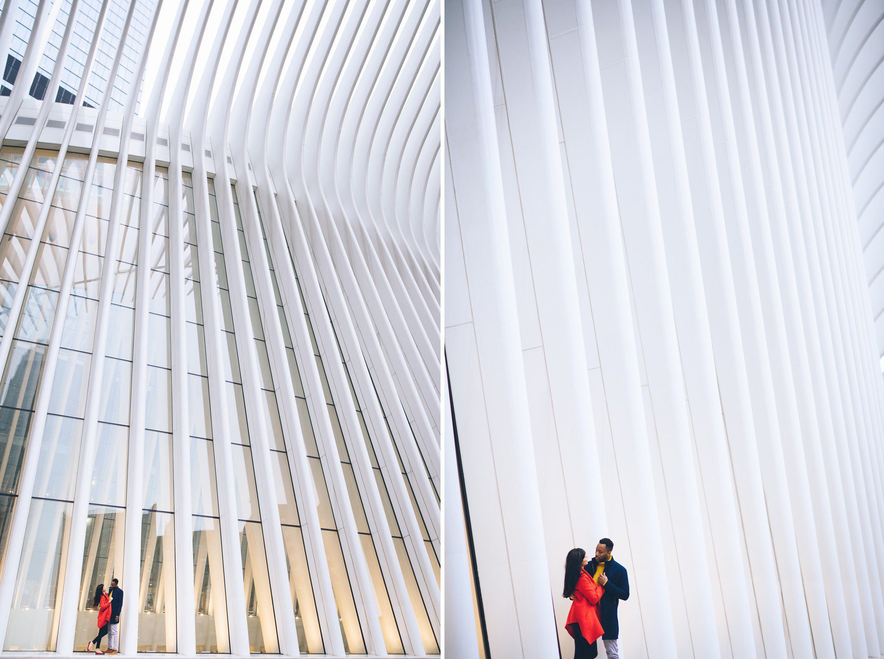 Engaged in NYC Oculus