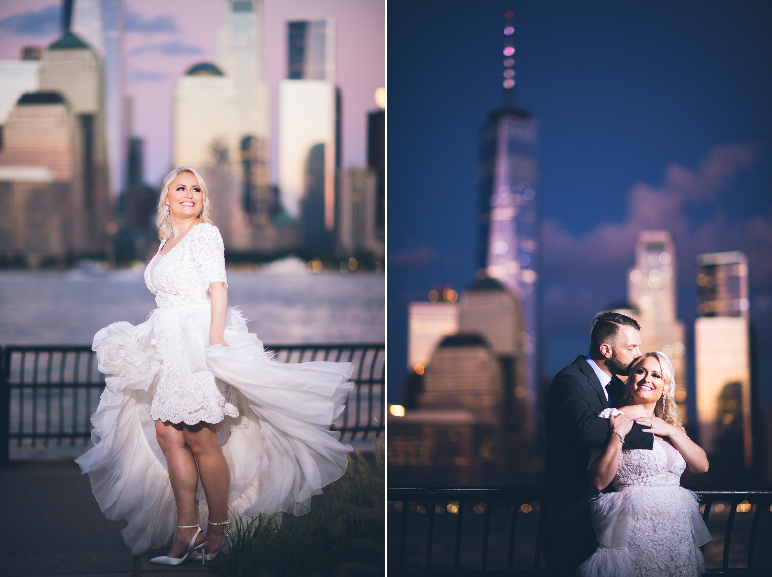 Jersey City Waterfront Elopement by Sascha Reinking Photography