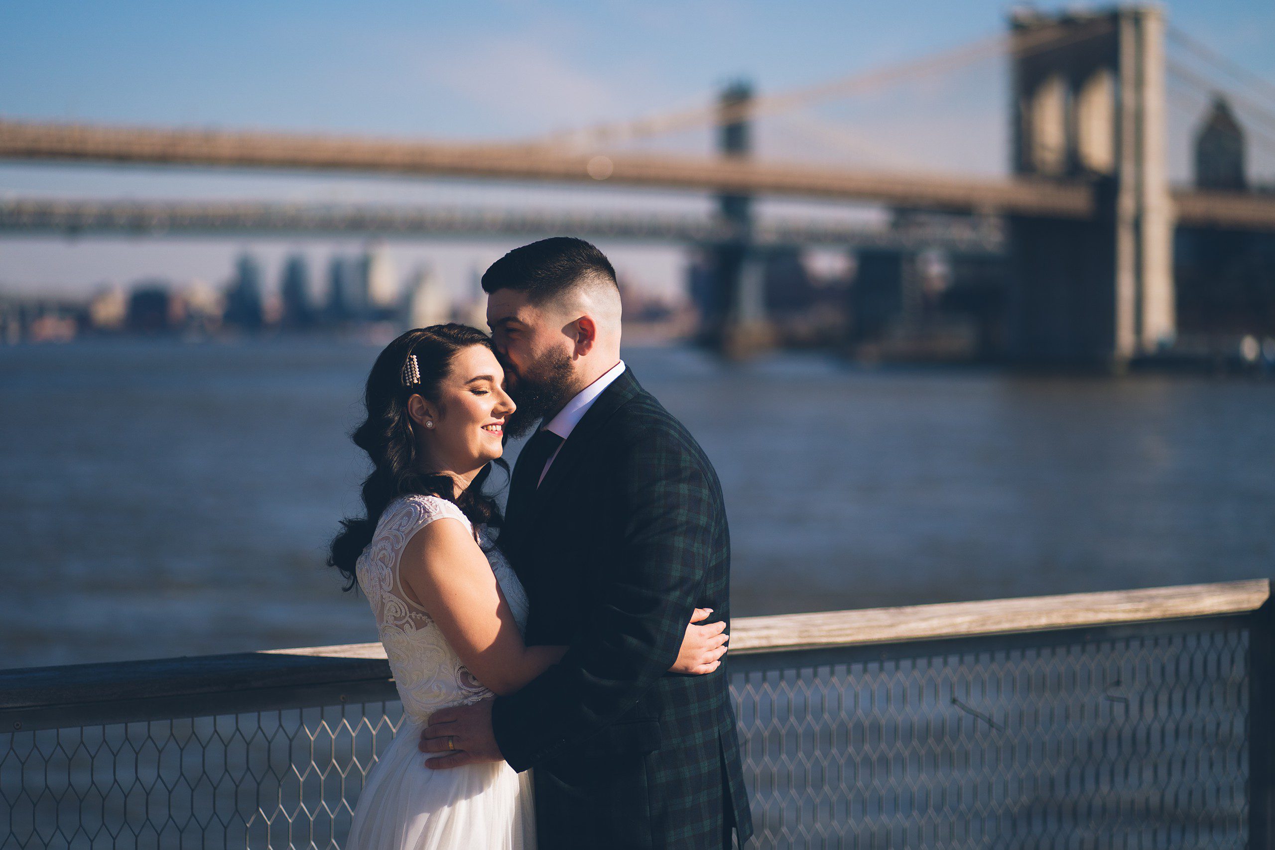 The Pier 15 Elopement of Louise & Jay | An East River Esplanade Wedding by Sascha Reinking Photography