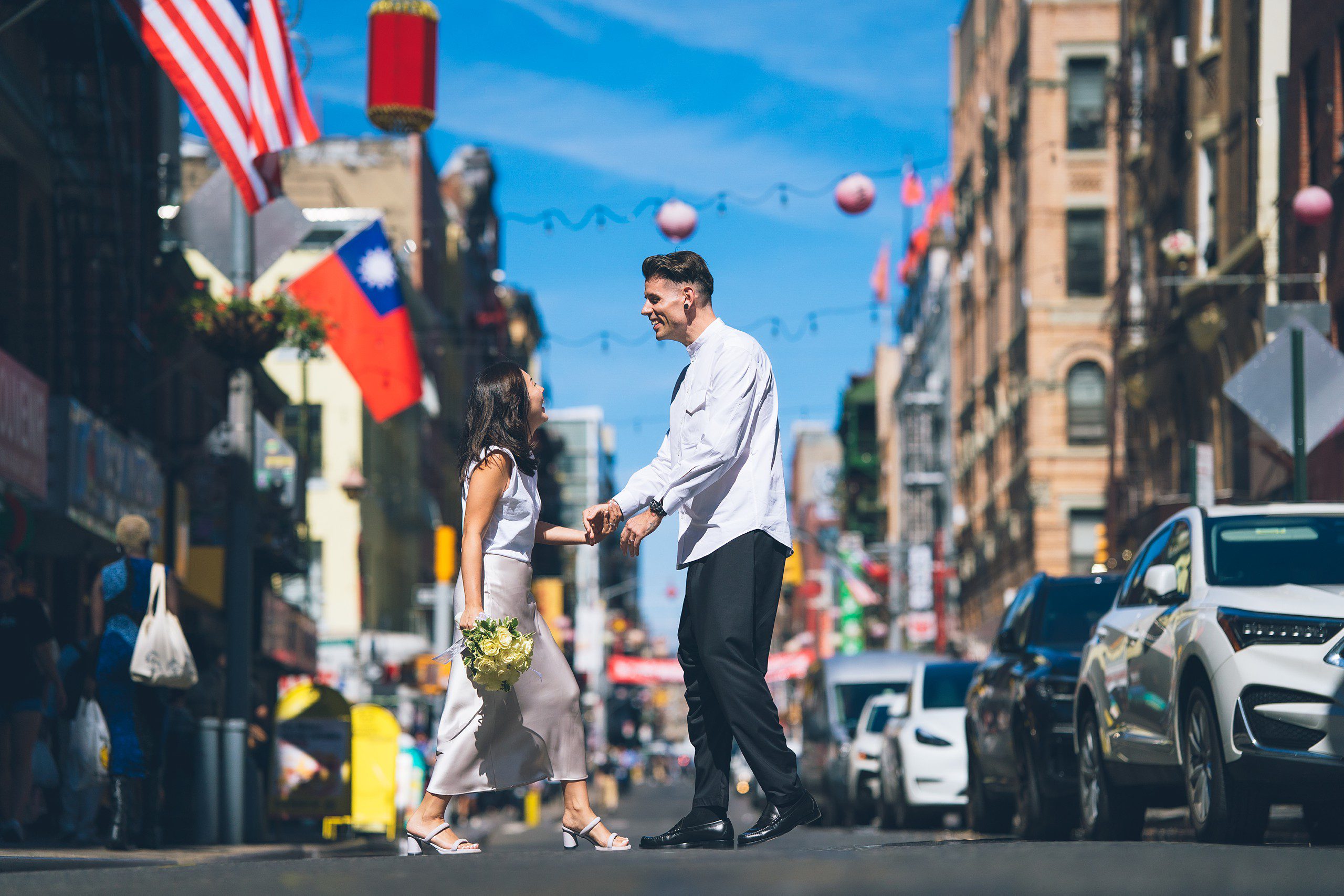 New York Chinatown Elopement by Sascha Reinking Photography