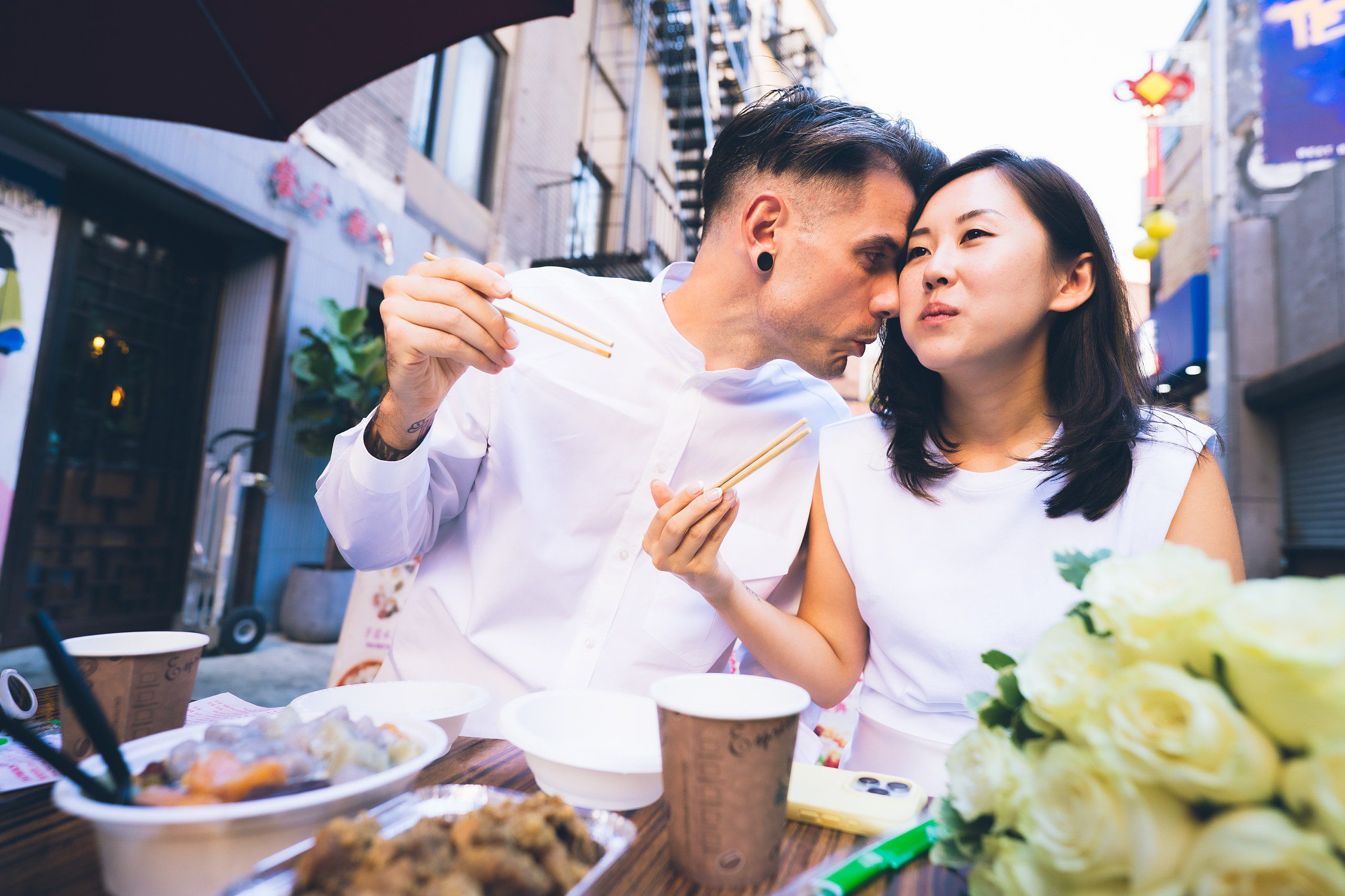 New York Chinatown Elopement by Sascha Reinking Photography