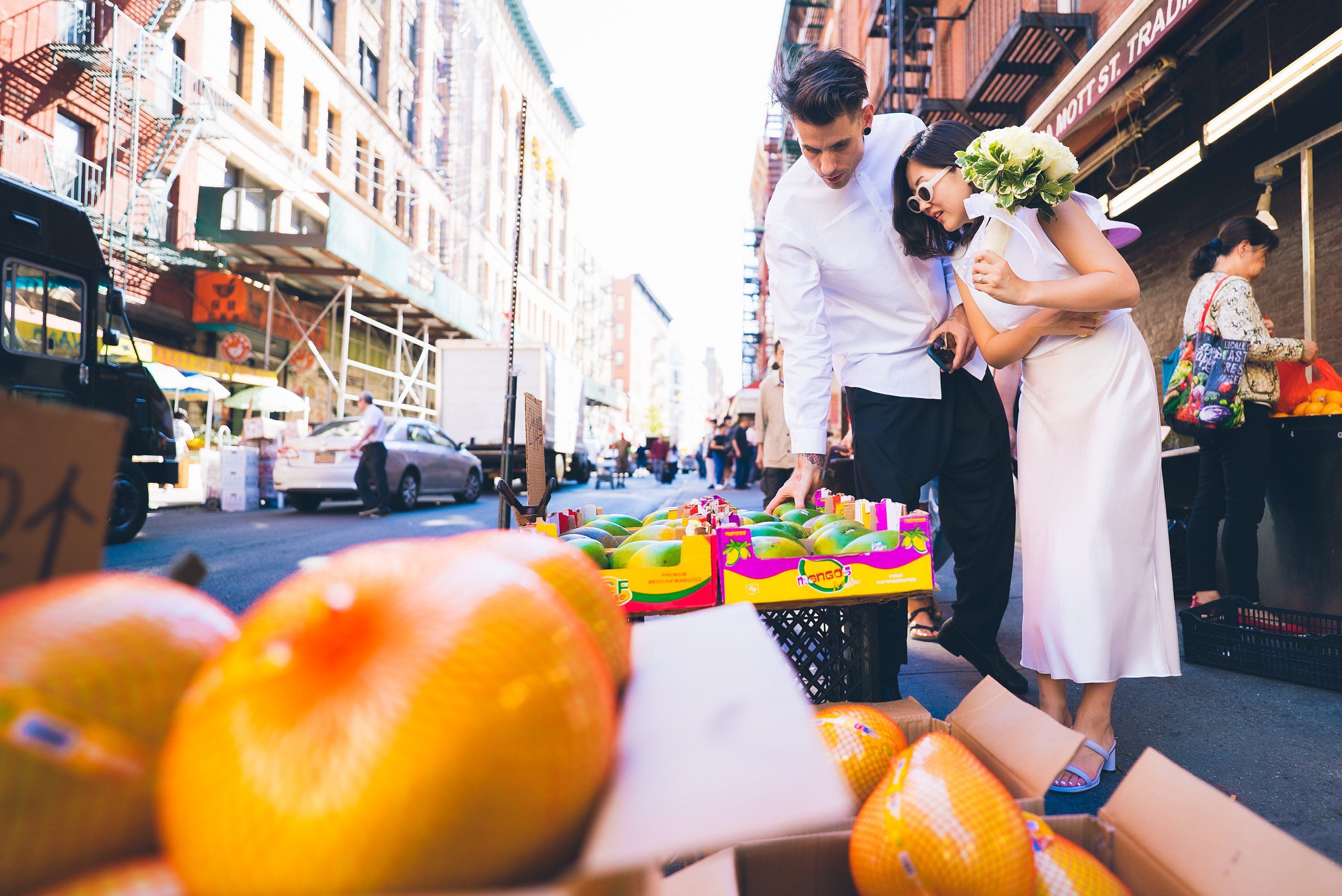 NYC Chinatown Wedding by Sascha Reinking Photography