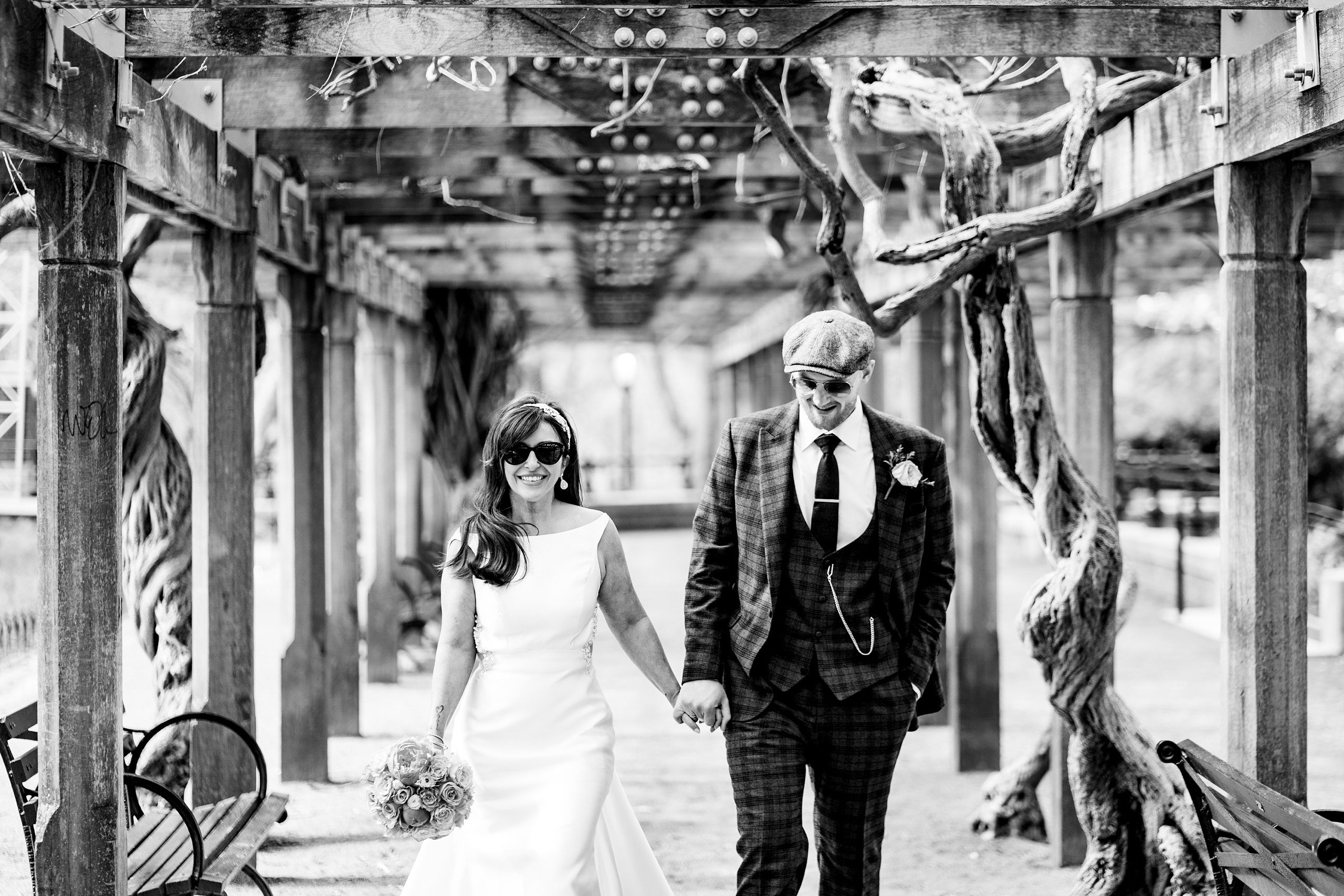 Cherry Blossom Elopement in Central Park by Sascha Reinking Photography