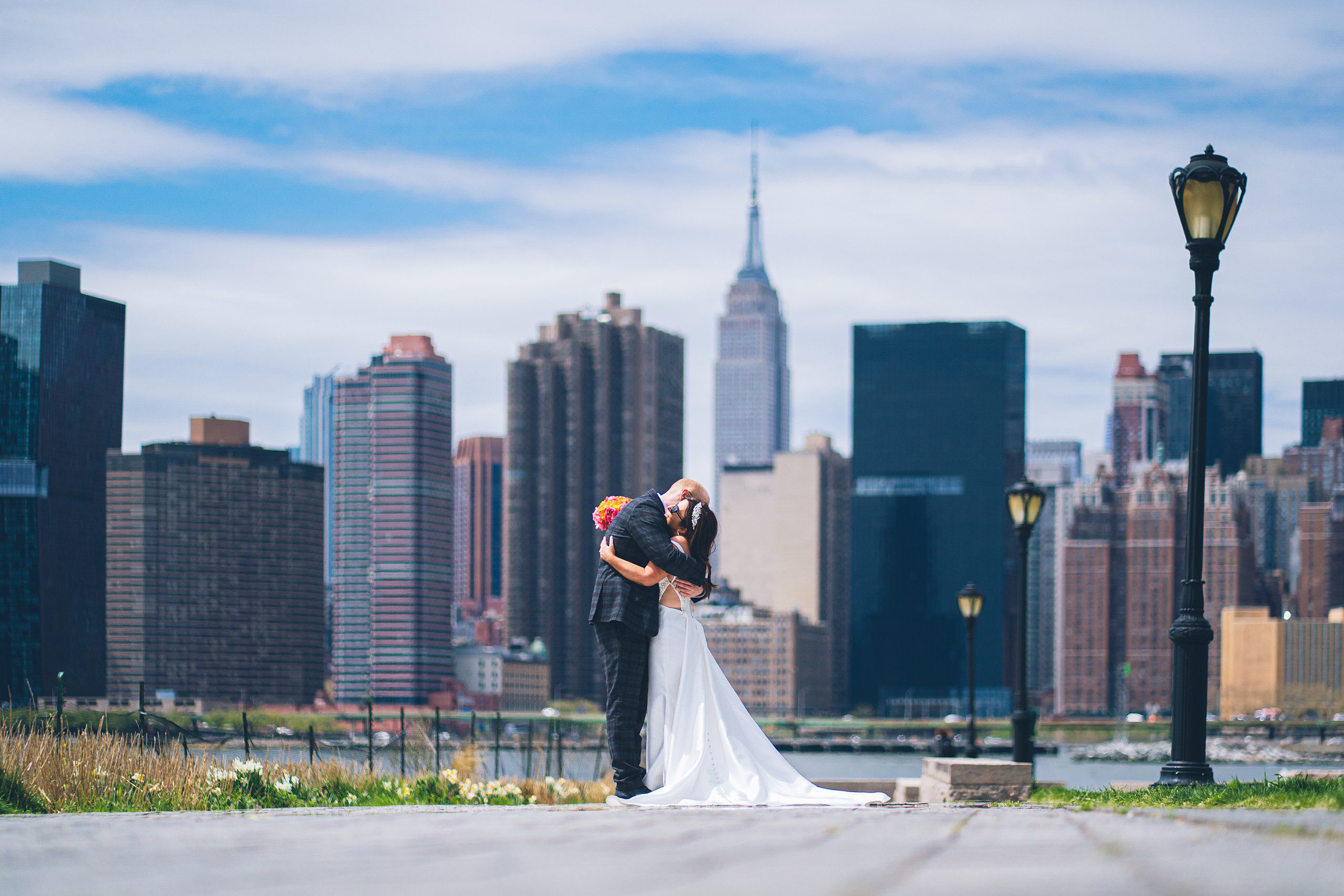 NYC Elopement in Gantry Park Queens by Sascha Reinking Photography