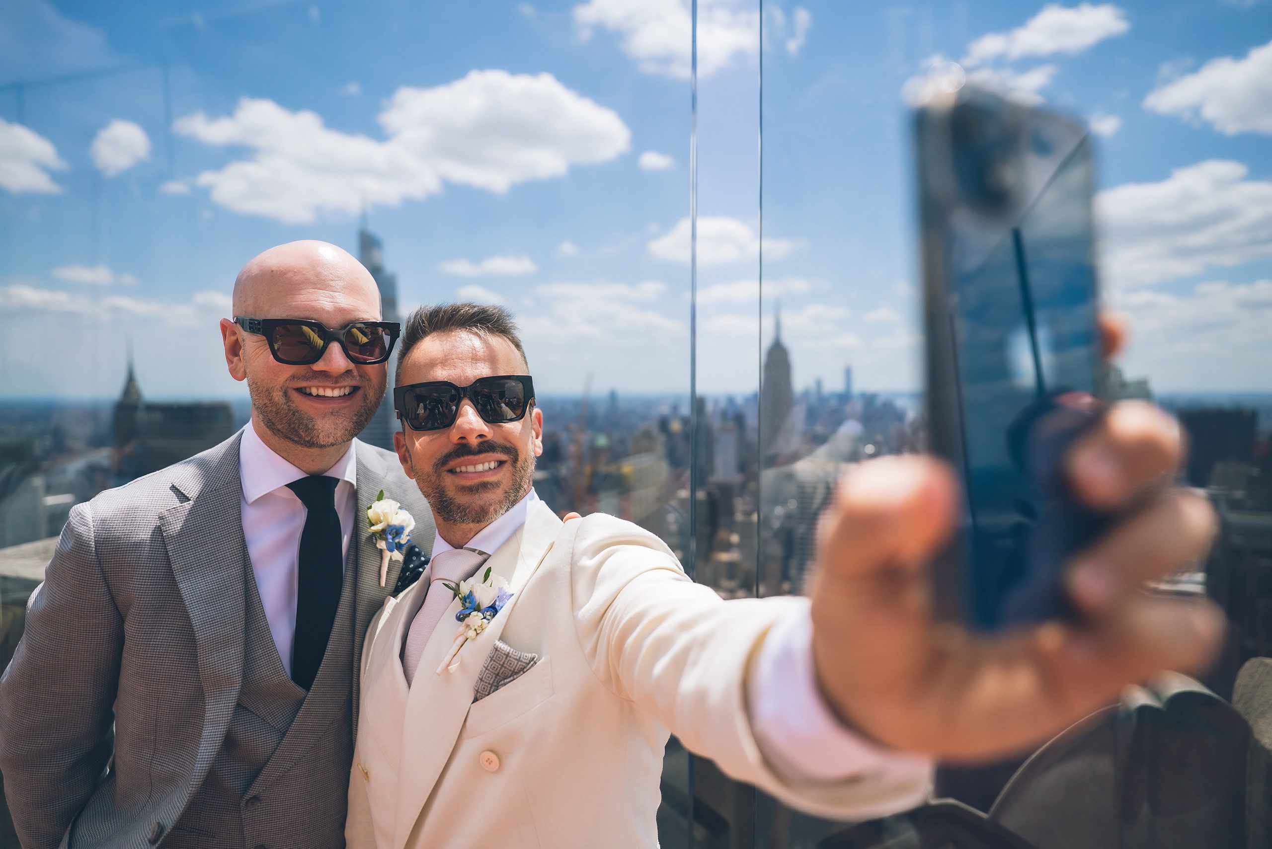 Rockefeller Center Wedding by Sascha Reinking Photography