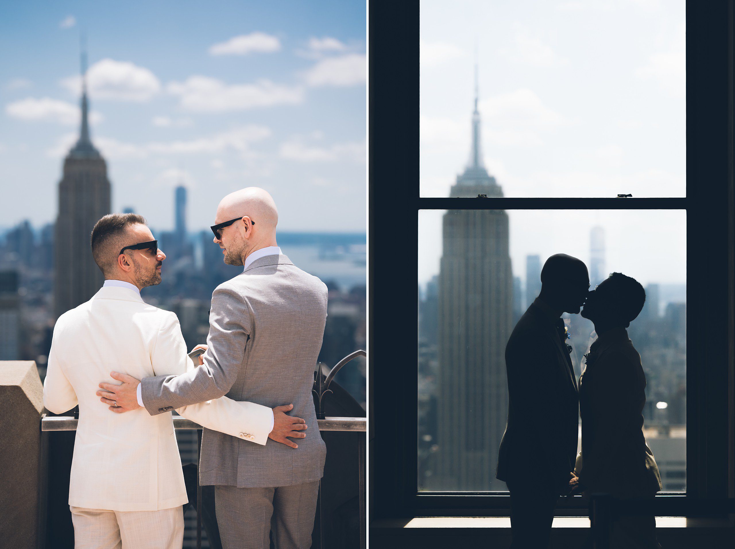 Rockefeller Center Wedding by Sascha Reinking Photography